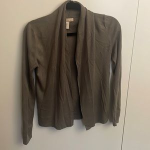 Banana republic open silk cashmere cardigan sz small